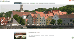Desktop Screenshot of bayregio-landsberg.de