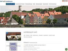 Tablet Screenshot of bayregio-landsberg.de